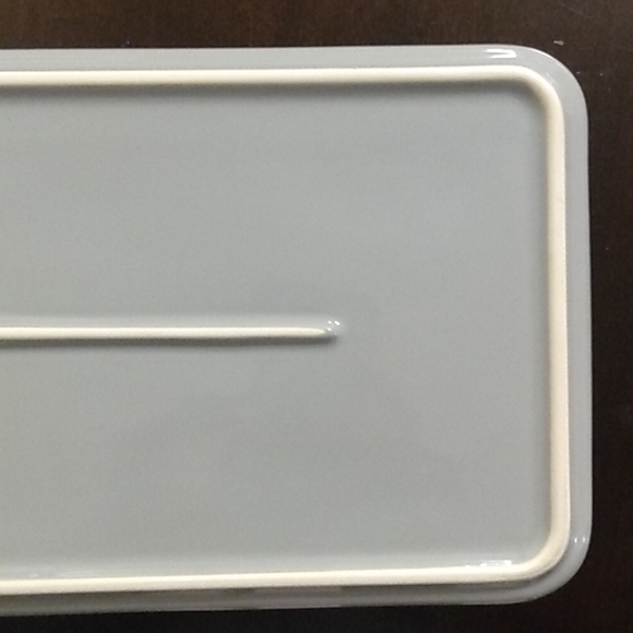 Rae Dunn Gray & White Floral Stem Wildflowers Things Vanity Tray - Picture 7 of 8